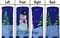 In the Breeze Let it Snow 40 Inch Windsock - Hanging Winter Decoration - Outdoor Holiday décor